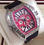 Copy Franck Muller Conquistador Grand Prix Watch SS Red Chronograph Shop Online